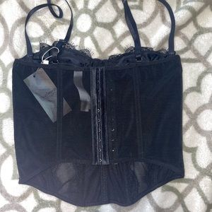 Amazon Black Lace Top